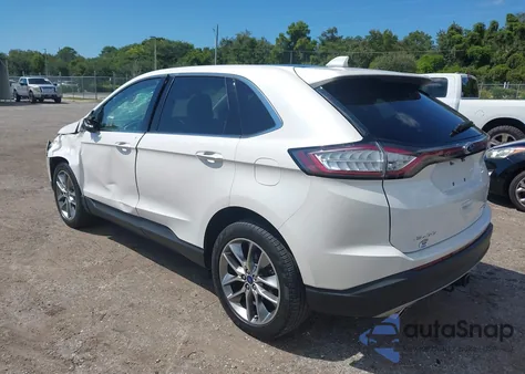 2016 Ford Edge Titanium z USA, uszkodzony, nr VIN 2FMPK3K97GBC30144